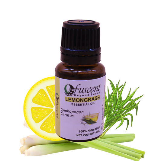 FUSCENT Lemongrass Essential Oil 10ml