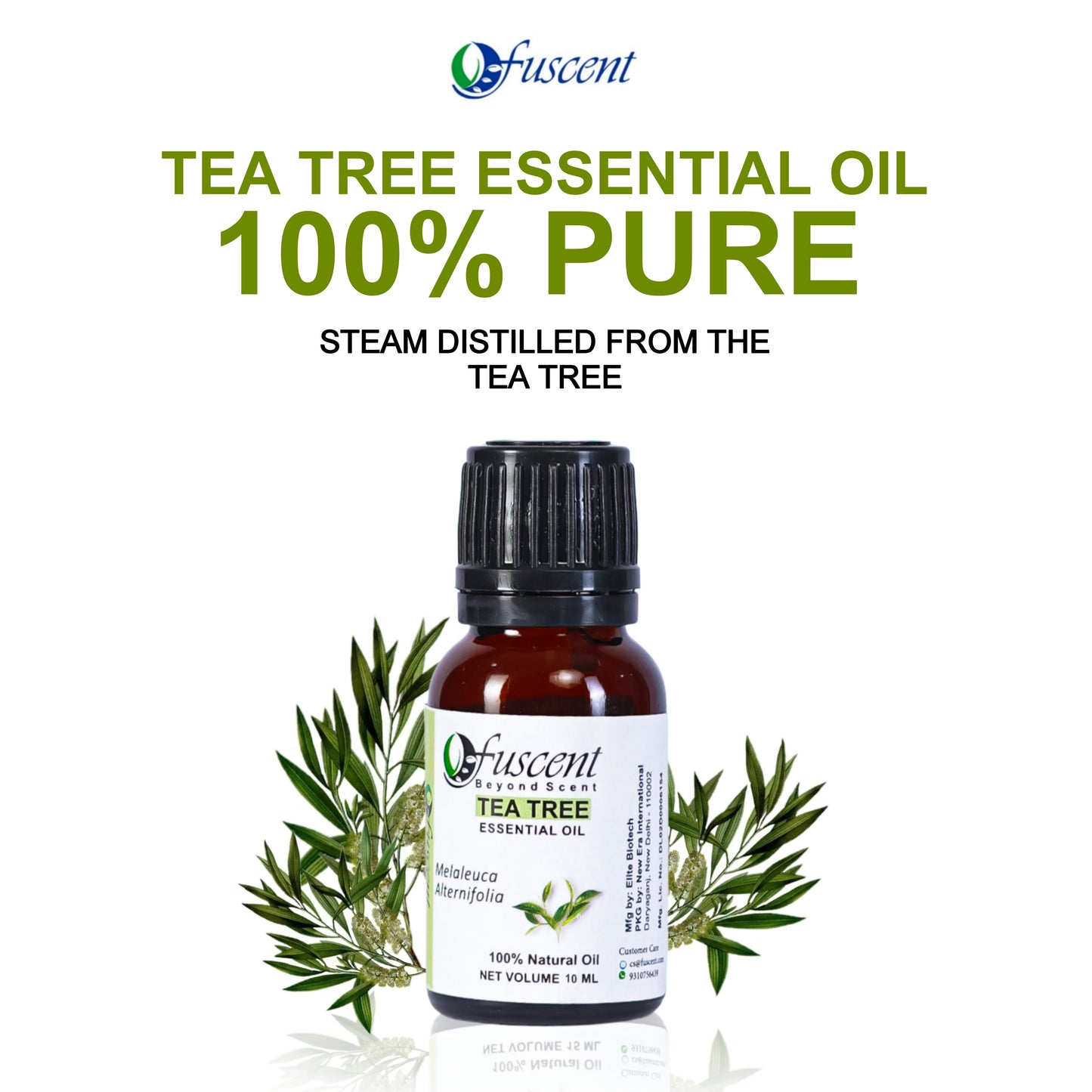 Fuscent Tea Tree Essential Oil 10 ml