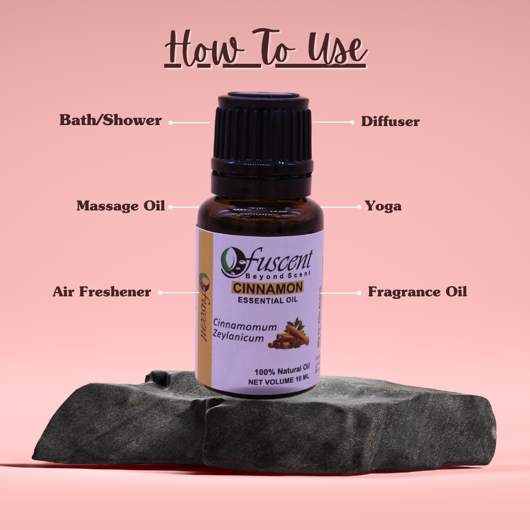 FUSCENT Cinnamon Essential Oil 10ml