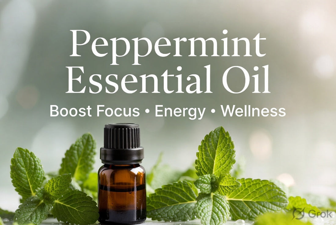 Peppermint Essential Oil Benefits: Boost Focus, Energy & Wellness Naturally