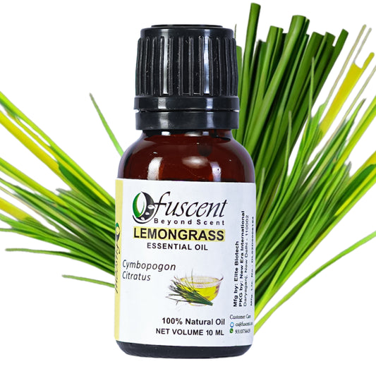 FUSCENT Lemongrass Essential Oil 10ml