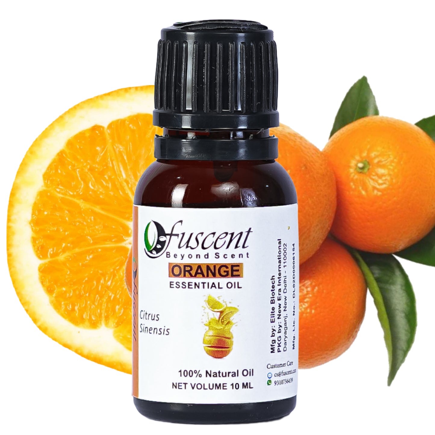 Fuscent Orange Essential Oil 10 ml