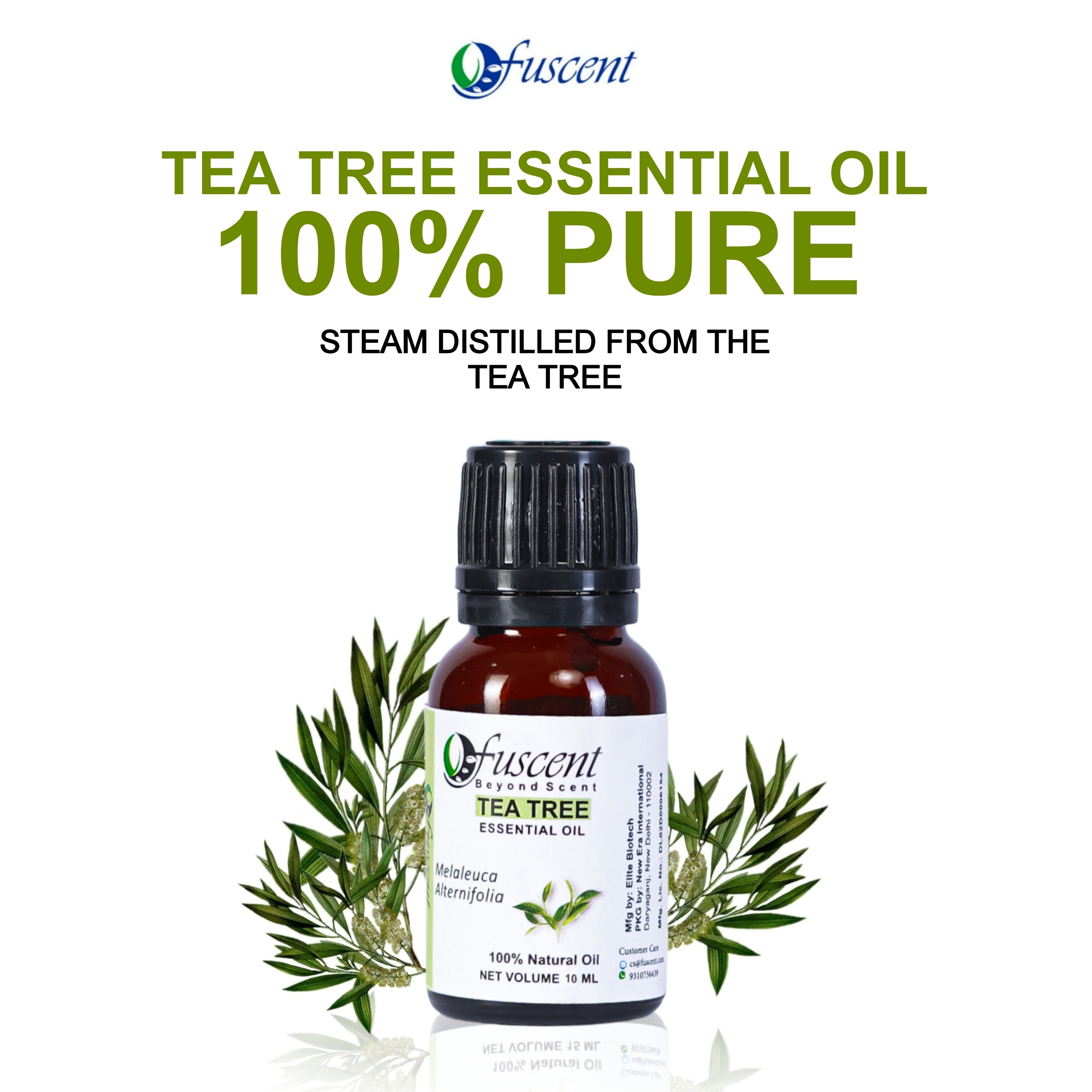 Fuscent Tea Tree Essential Oil 10 ml